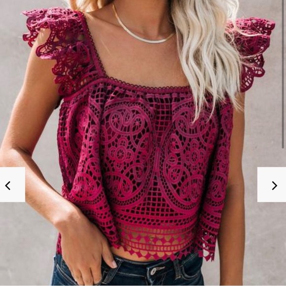 Vici Tops - Vici Endless Rose Top